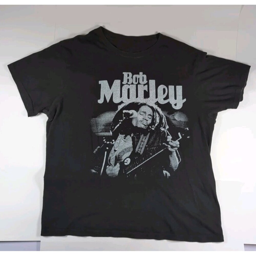 Zion Rootswear Bob Marley Mens Size M Reggae Concert Tee Tshirt Vintage 90s